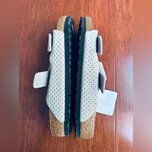 Birkenstock men Arizona Pin Dot Slide Sandals in Stone Coin Eu 41 US 8-8.5 - Picture 9 of 10